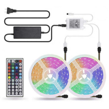 5m Decoration Color Changing 16.4ft 5050 RGB LED Remote Control RGB LED Strip Lights for room, Party, Bedroom